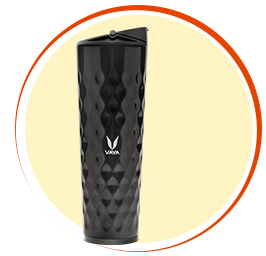 Free - Drynk  600ml  Shiny Black