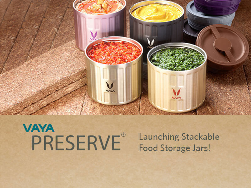 vaya stainless steel lunch box