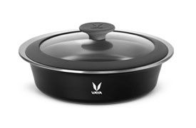 Vaya HauteCase - 1100 ml - with Glass Lid - Sable Black Vaya HauteCase - 1100 ml - with Glass Lid - Sable Black