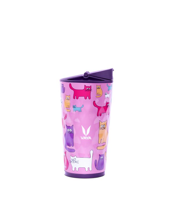 Drynk - 350 ml - Cats - with Sipper Lid