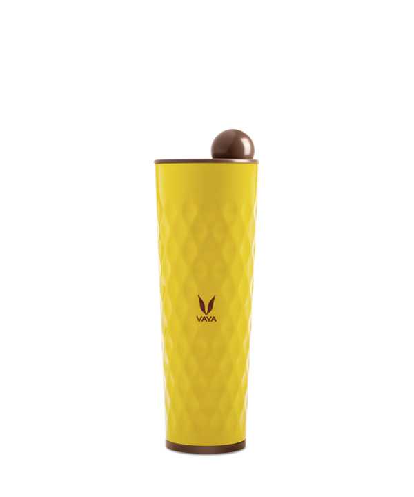 Vaya Drynk - 20.2 fl.oz - Yellow - with Globe Lid