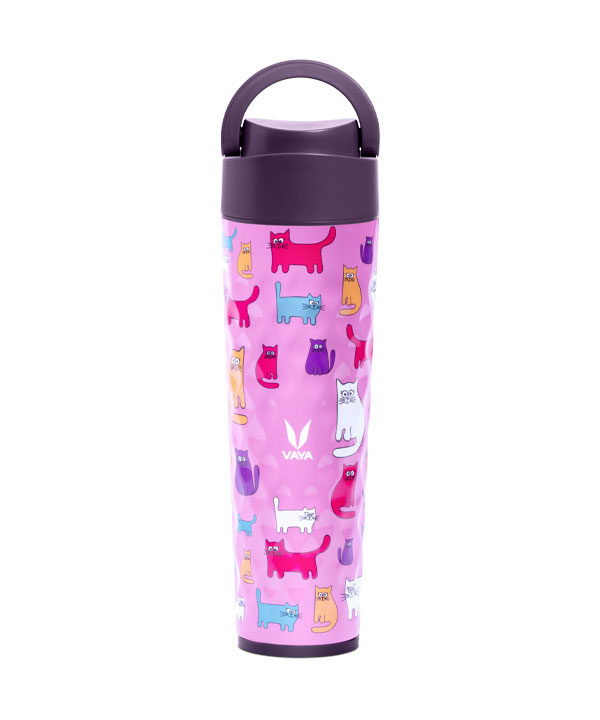 Vaya Drynk - 20.2 fl.oz - Cats - with Loop Lid