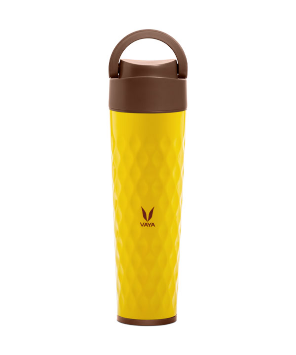 Vaya Drynk - 20.2 fl.oz - Yellow - with Loop Lid
