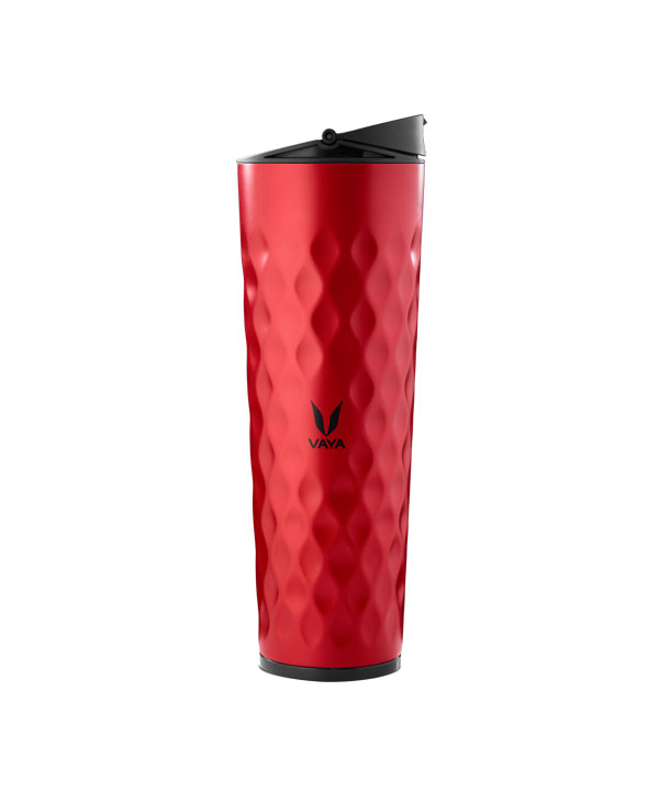 Drynk - 600 ml - Red - with Sipper Lid