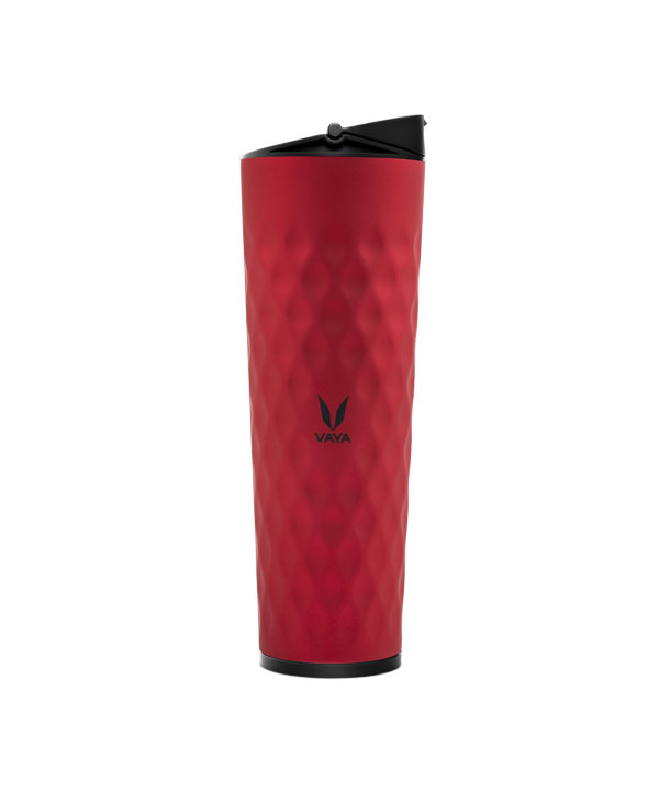 Drynk - 600 ml - Velvet Red - with Sipper Lid