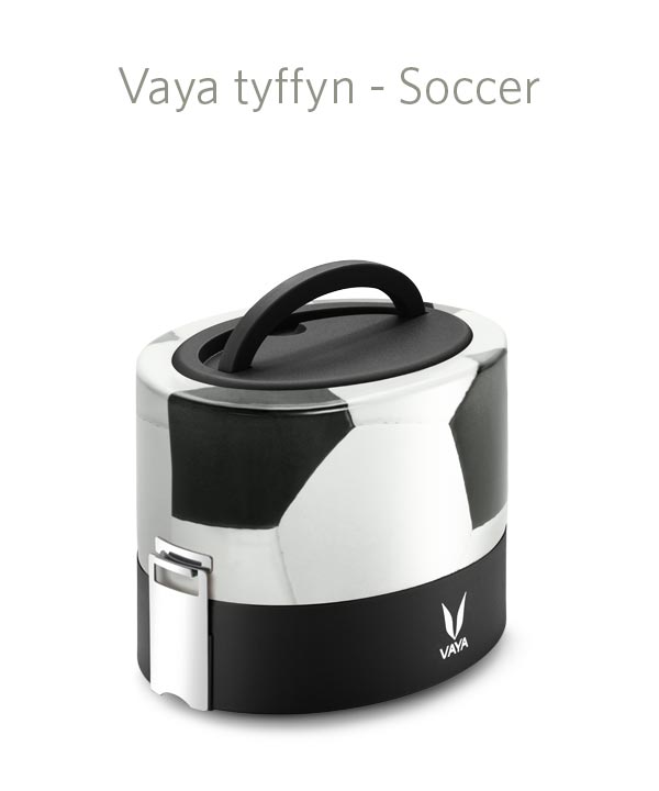 Tyffyn with Copper Finished Containers - 600 ml - Soccer