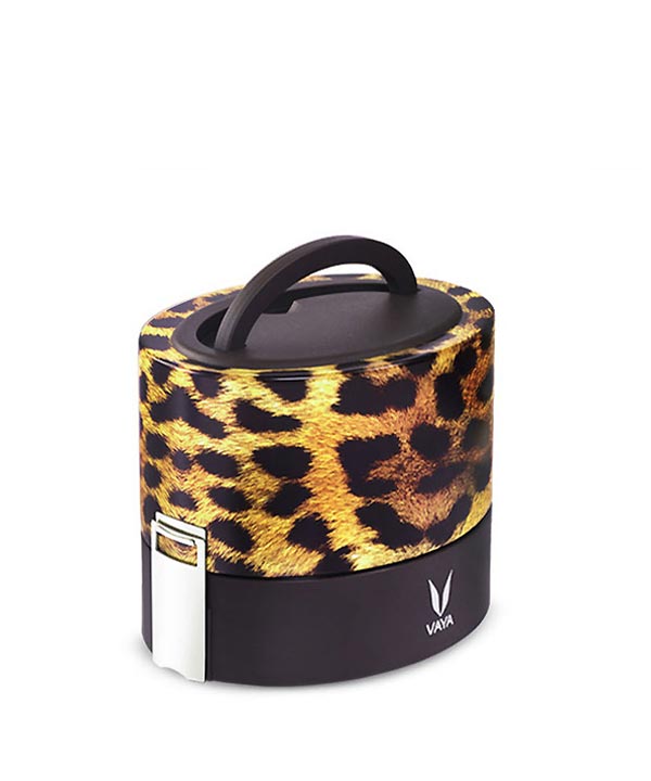 Tyffyn with Polished Containers - 600 ml - Cheetah