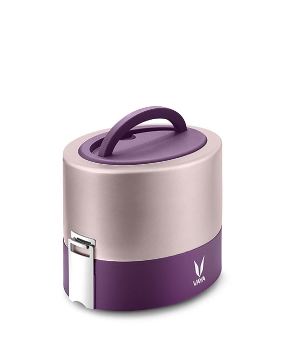 Tyffyn with Polished Containers - 600 ml - Purple